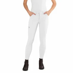 Ego7 - Pantalon d'équitation femme Jumping EJ Blanc Clearance