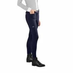Ego7 - Pantalon d'équitation femme Jumping EJ Marine Hot