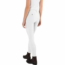 New Ego7 - Pantalon d'équitation femme Jumping PT Blanc