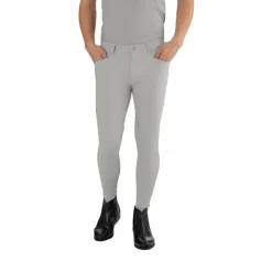 Outlet Ego7 - Pantalon d'équitation homme Jumping EJ ice gray Gris