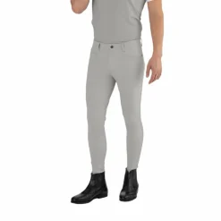 Outlet Ego7 - Pantalon d'équitation homme Jumping EJ ice gray Gris