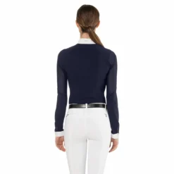 Sale Ego7 - Polo de concours manches longues femme Nina Marine