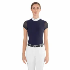 Ego7 - Polo de concours manches courtes femme Rita Marine Clearance