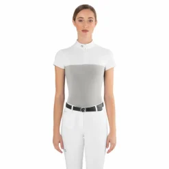 Ego7 - Polo de concours manches courtes femme Mesh ice gray Gris Best