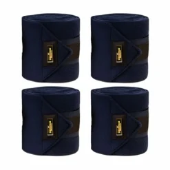 New Equestrian Stockholm - Bandes de polo Royal Classic (x4) Marine