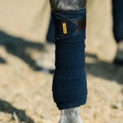 New Equestrian Stockholm - Bandes de polo Royal Classic (x4) Marine