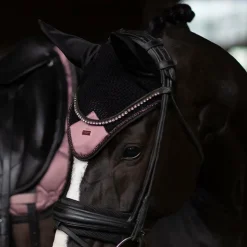 Equestrian Stockholm - Bonnet pour chevaux Anemone Noir New