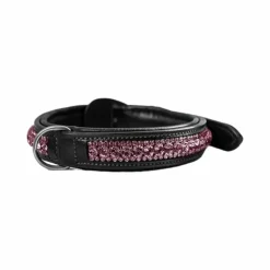 Equestrian Stockholm - Collier pour chien Orchid Bloom Rose Hot