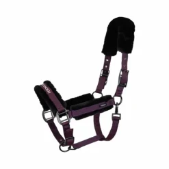 Equestrian Stockholm - Licol mouton et longe noir Black Raven Outlet