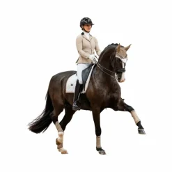 Equestrian Stockholm - Tapis de dressage Mordern White / sand Blanc Discount