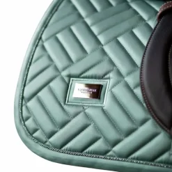 Discount Equestrian Stockholm - Tapis de selle Modern Mint Green Vert