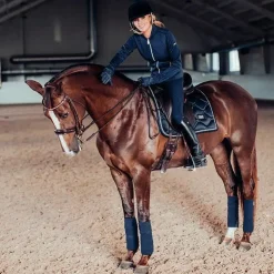 Equestrian Stockholm - Tapis de dressage Midnight Blue Marine Sale