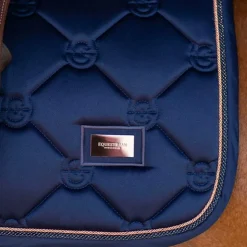 Equestrian Stockholm - Tapis de selle Lagoon blush Bleu Outlet
