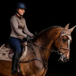 Equestrian Stockholm - Tapis de selle champagne Marron