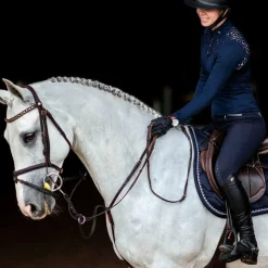 Equestrian Stockholm - Tapis de selle Midnight Blue Marine