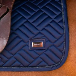 Clearance Equestrian Stockholm - Tapis de selle Modern Lagoon Blush Bleu