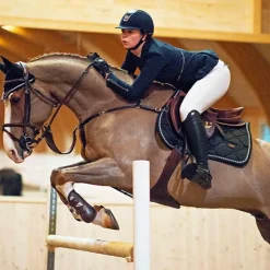 Online Equestrian Stockholm - Tapis de selle Black Edition Noir