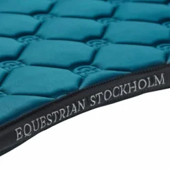 Equestrian Stockholm - Tapis de selle Teal Blue Bleu Discount