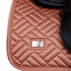 Best Equestrian Stockholm - Tapis de selle Modern Coral Orange