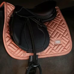 Best Equestrian Stockholm - Tapis de selle Modern Coral Orange