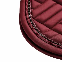 Clearance Equestrian Stockholm - Tapis de dressage Crystal Bordeaux