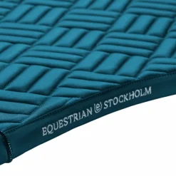 Equestrian Stockholm - Tapis de dressage Modern Teal Blue Bleu Clearance