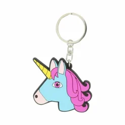 Outlet Equi-kids - Porte-clés tête de licorne bleu