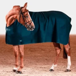 Equiline - Couverture de promenade Wool 0g Marine Clearance
