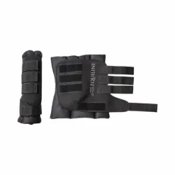 New Equiline - Guêtres d'écurie Cairo (x2) Noir