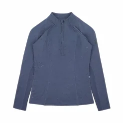 Equithème - Baselayer manches longues femme Je t'aime Sabine / gris Bleu Outlet