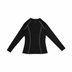 Outlet Equithème - Baselayer manches longues femme Je t'aime Stella Noir