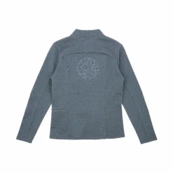 Sale Equithème - Baselayer manches longues femme Originals Emily / gris Bleu