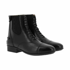 Equithème - Boots à zip et lacets Chic Noir