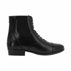 Equithème - Boots à zip et lacets Chic Noir