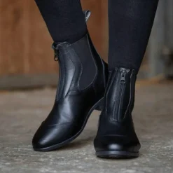 Clearance Equithème - Boots avec zip Zurich Noir