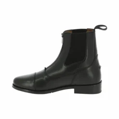 Clearance Equithème - Boots Dauville à zip noir