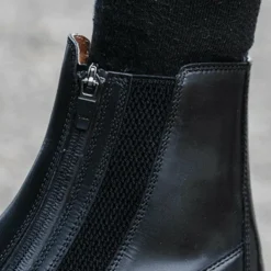 Hot Equithème - Boots unisexe Sporty Zip Noir