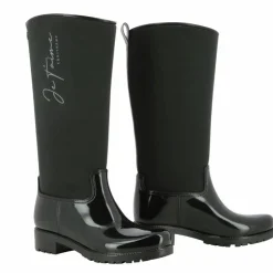Equithème - Bottes de pluie "Je t'aime" Noir New