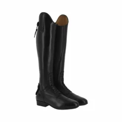 Equithème - Bottes d'équitation en cuir à lacets Noir Online