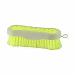 Discount Equithème - Brosse de tête Je t'aime fluo Jaune
