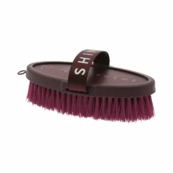 Clearance Equithème - Brosse douce Je t'aime Bordeaux