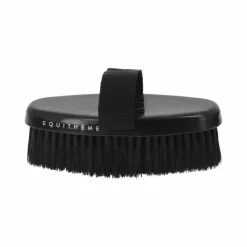 Sale Equithème - Brosse douce Studies Noir