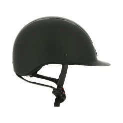 Outlet Equithème - Casque d'équitation visière large Glint mat Noir