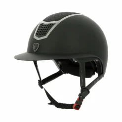 Equithème - Casque d'équitation Airy L céleste/ Noir Best