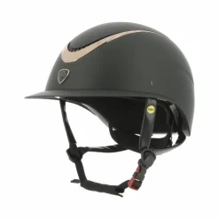 Equithème - Casque Wings rose gold/ Noir New