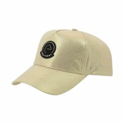 Hot Equithème - Casquette Studio Je t'aime or brillant Doré