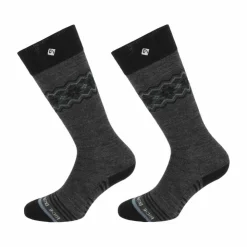 Equithème - Chaussettes d'équitation Frida anthracite (x1) Gris