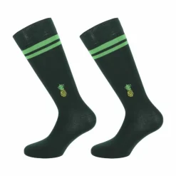 Outlet Equithème - Chaussettes d'équitation Nikita foncé (x1) Vert