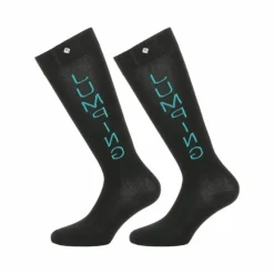 Equithème - Chaussettes Jumping / bleu (x1) Noir Sale