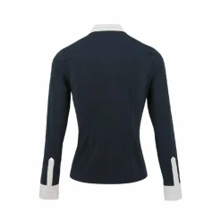 Clearance Equithème - Chemise à manches longues de concours femme Julia Marine